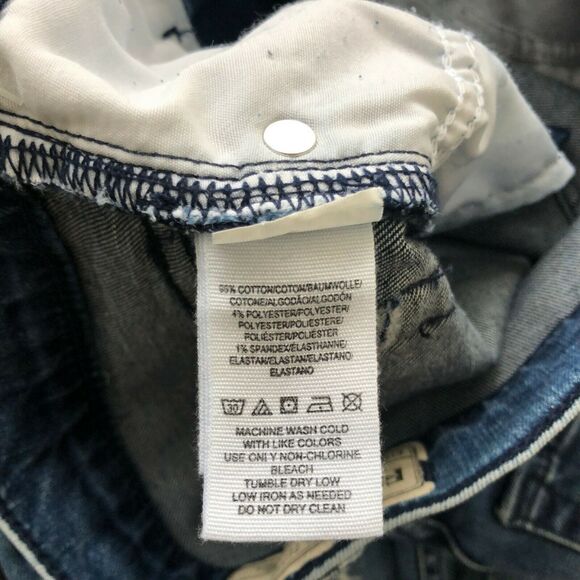 Free People Womens Busted Knee Skinny Jeans Blue Size 24L - Picture 9 of 10